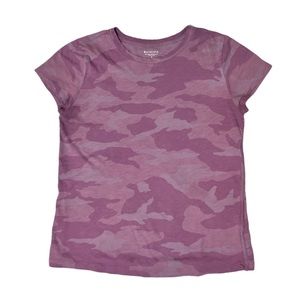 Athleta Organic Daily Camo Crew T-Shirt